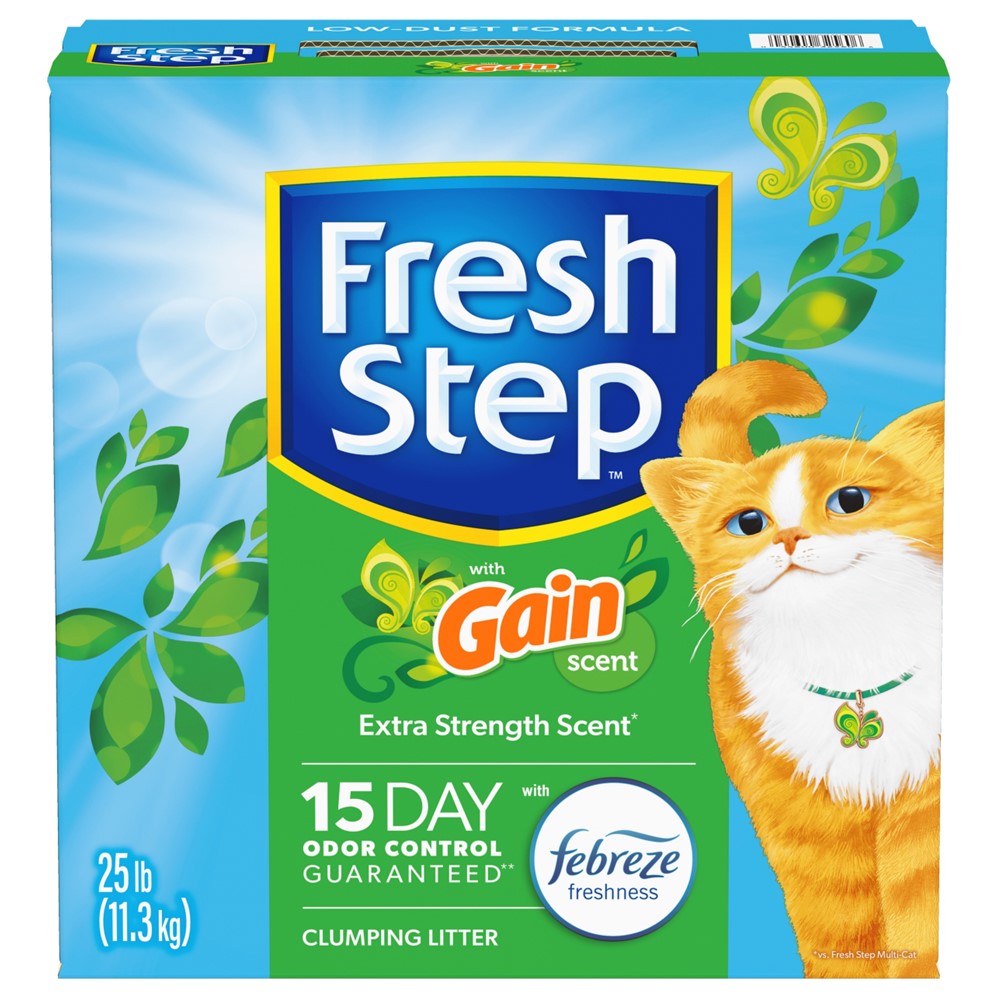 Fresh Step Gain Scented - 25lb/1pk