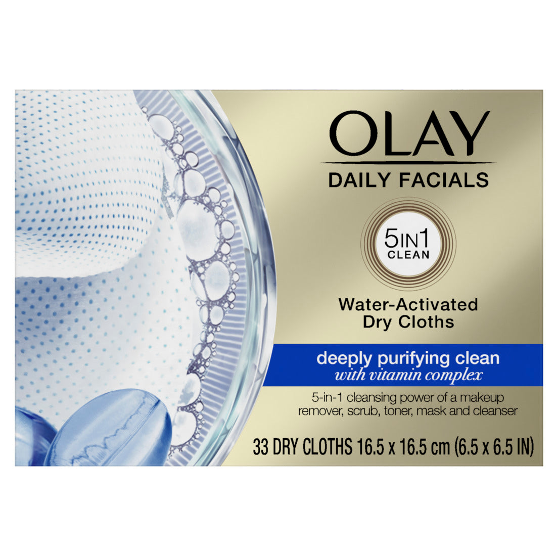 Olay Daily Facials Deeply Purifying Cleansing Cloths - 33ct/12pk