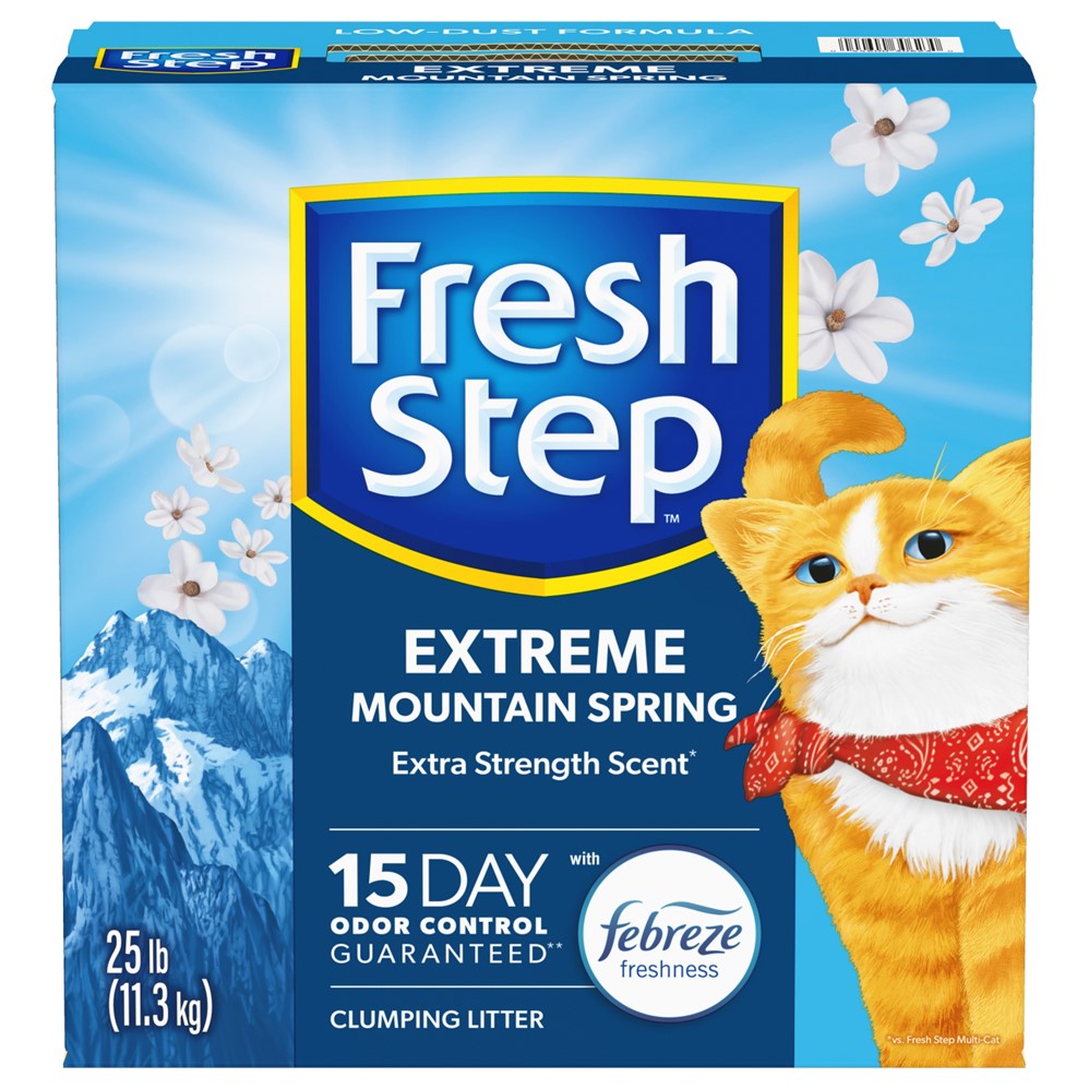 Fresh Step Extreme Mountain Spring - 25lb/1pk