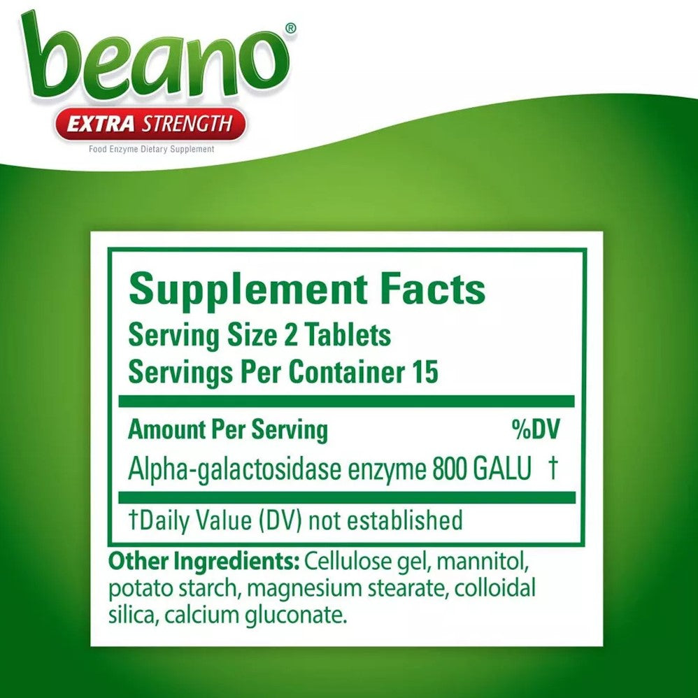 Beano Tab Ultra - 30ct/24pk