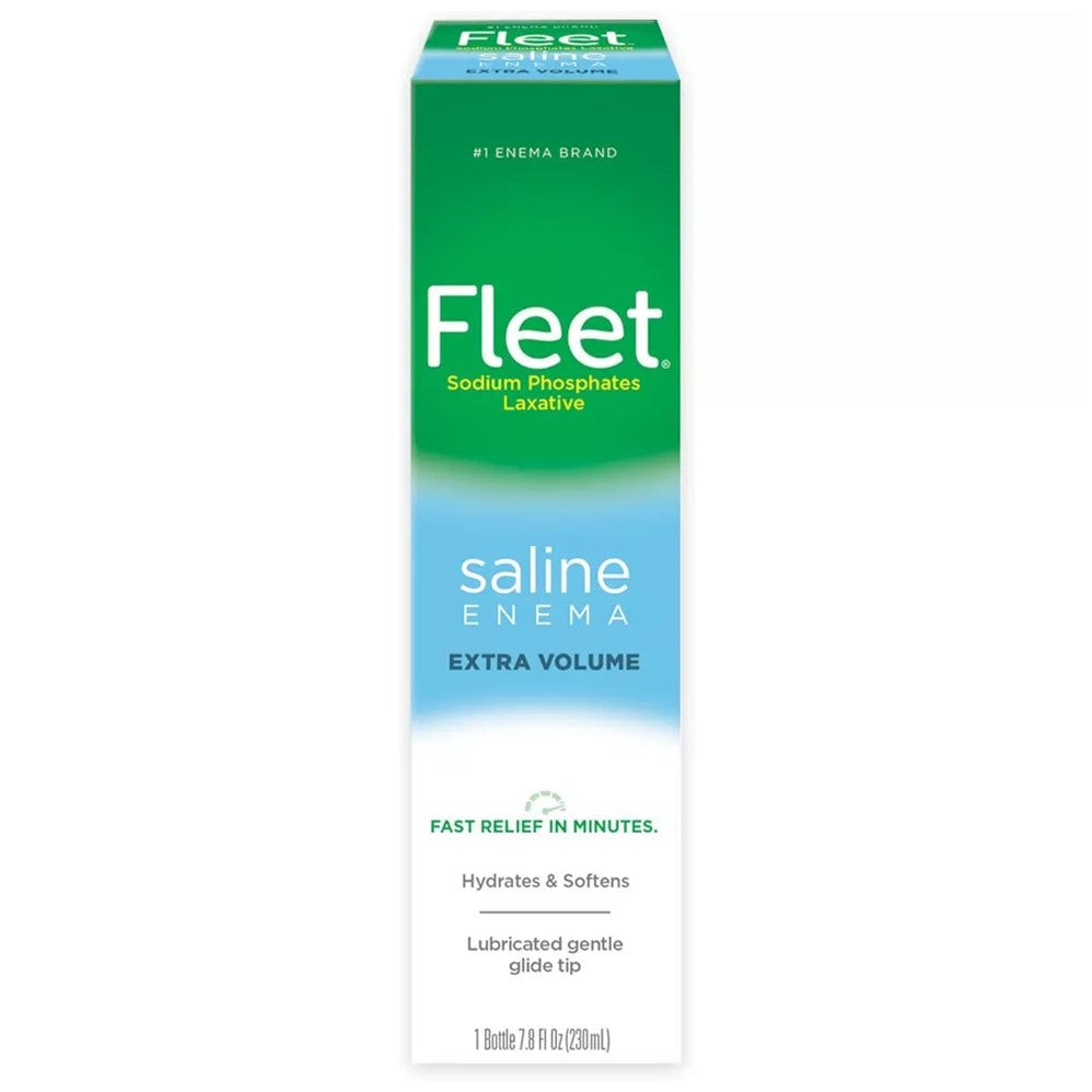 Fleet Laxative Saline Enema Extra Volume - 7.8oz/24pk