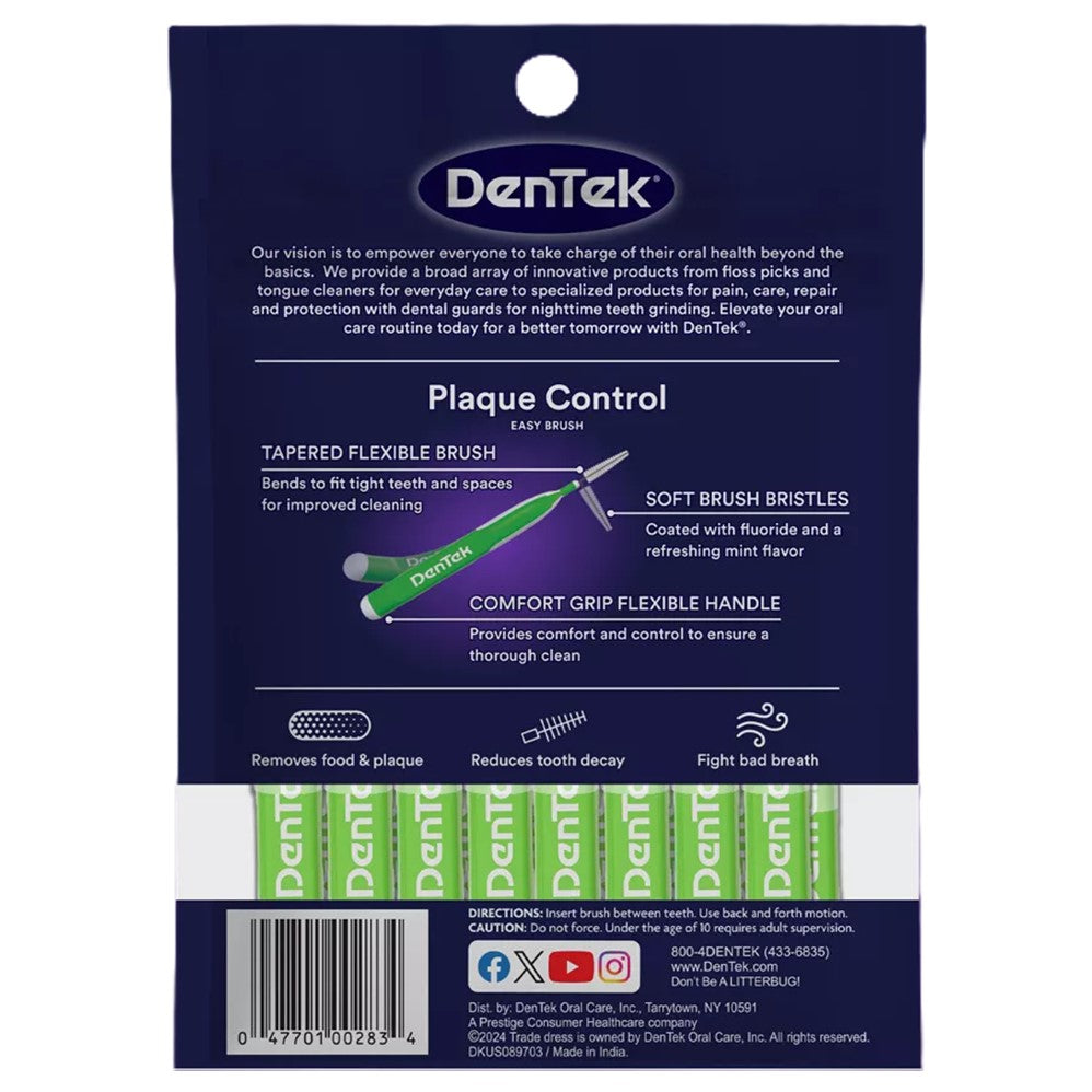 Dentek Easy Brush Interdental Cleaners Tight - 16ct/6pk