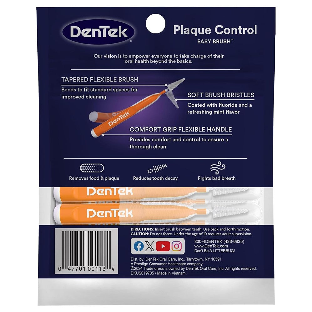 Dentek Easy Brush Interdental Cleaners Standard - 10ct/36pk