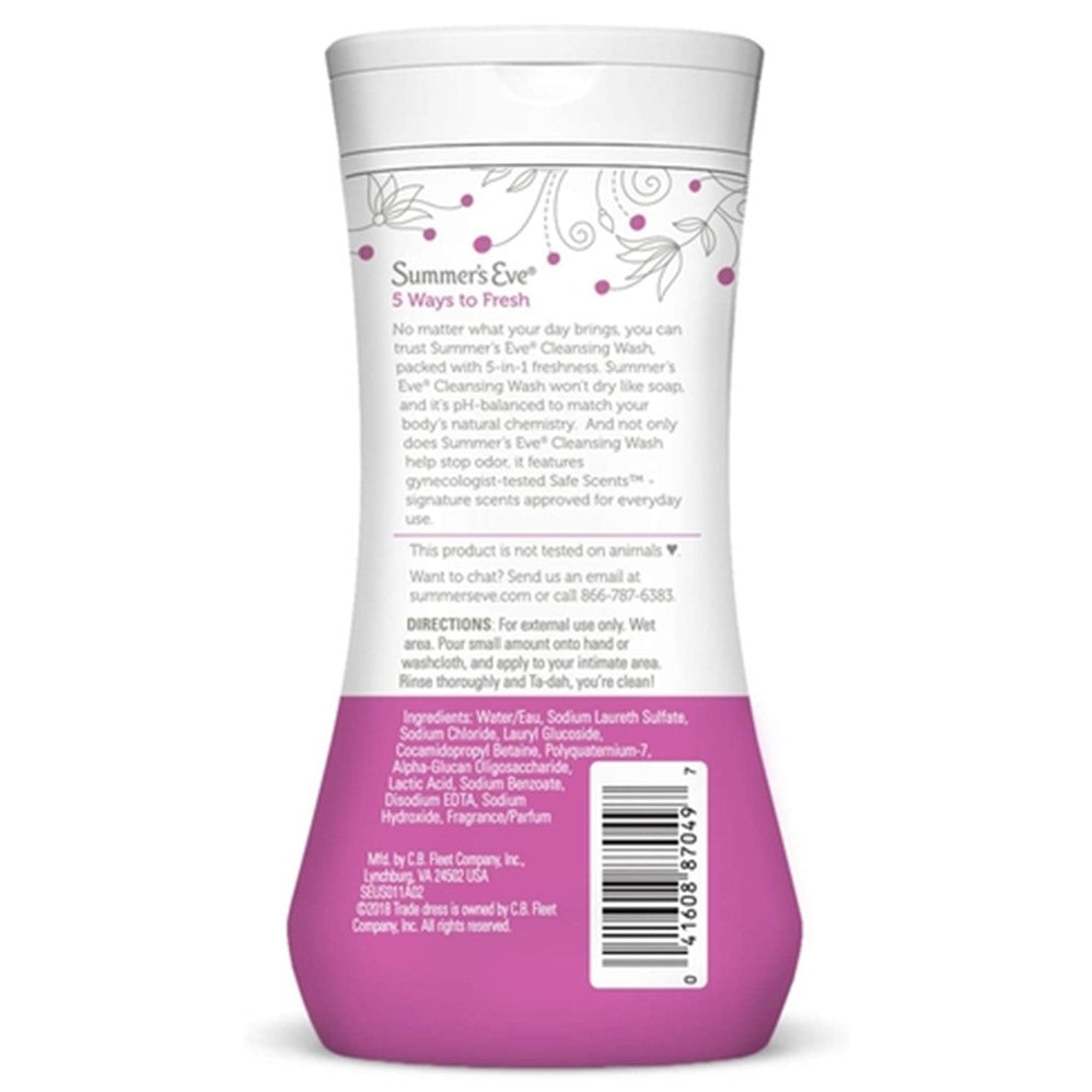 Summer's Eve Cleansing Wash Sensitive Skin - 9oz/12pk