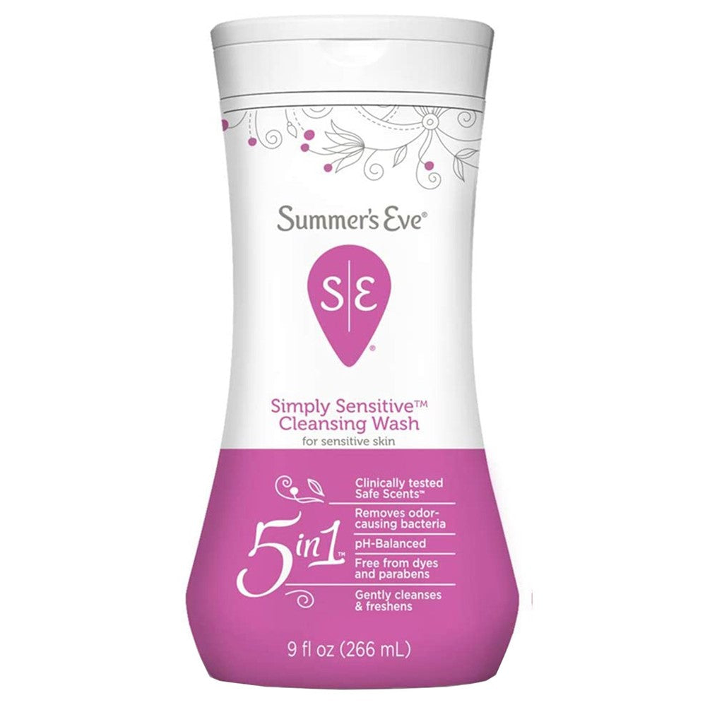 Summer's Eve Cleansing Wash Sensitive Skin - 9oz/12pk