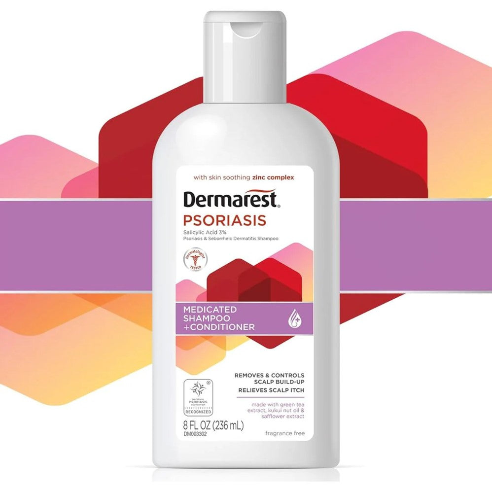 Dermarest Psoriasis Shampoo & Conditioner - 8oz/24pk