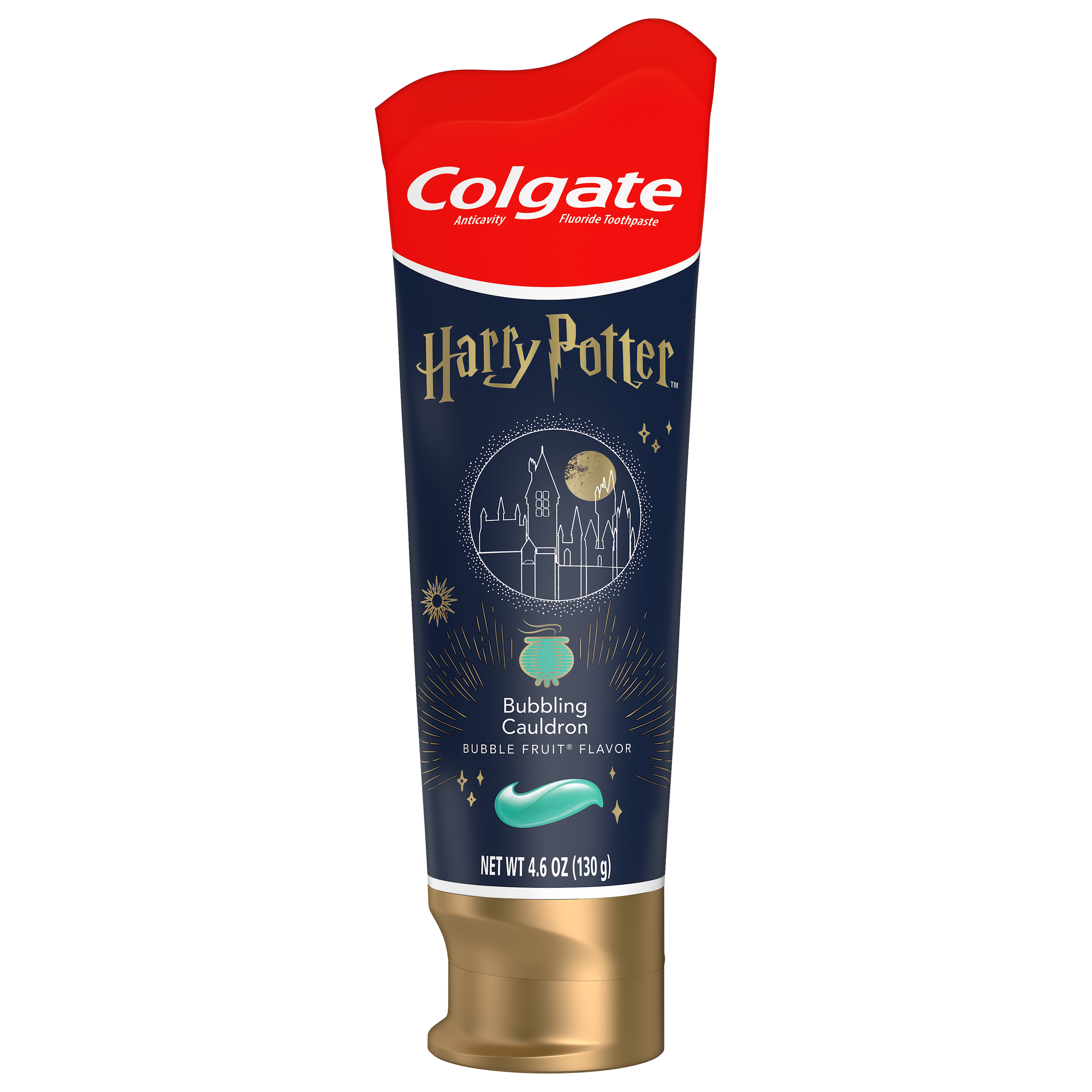 Colgate Kids Harry Potter Toothpaste with Fluoride Bubblegum Bubbling Cauldron - 4.6oz/12pk