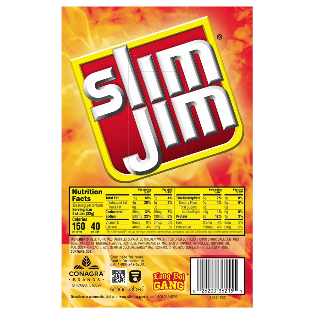 Slim Jim Original - 0.28oz/120pk