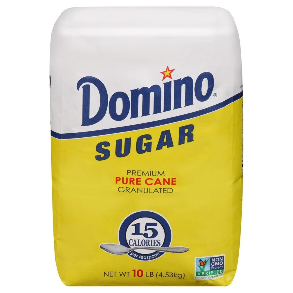 Domino Premium Pure Cane Granulated Sugar - 10lb/4pk