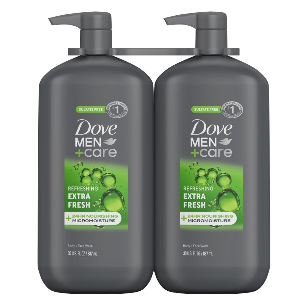 Dove Men+Care Extra Fresh Body Wash - 30oz/2pk