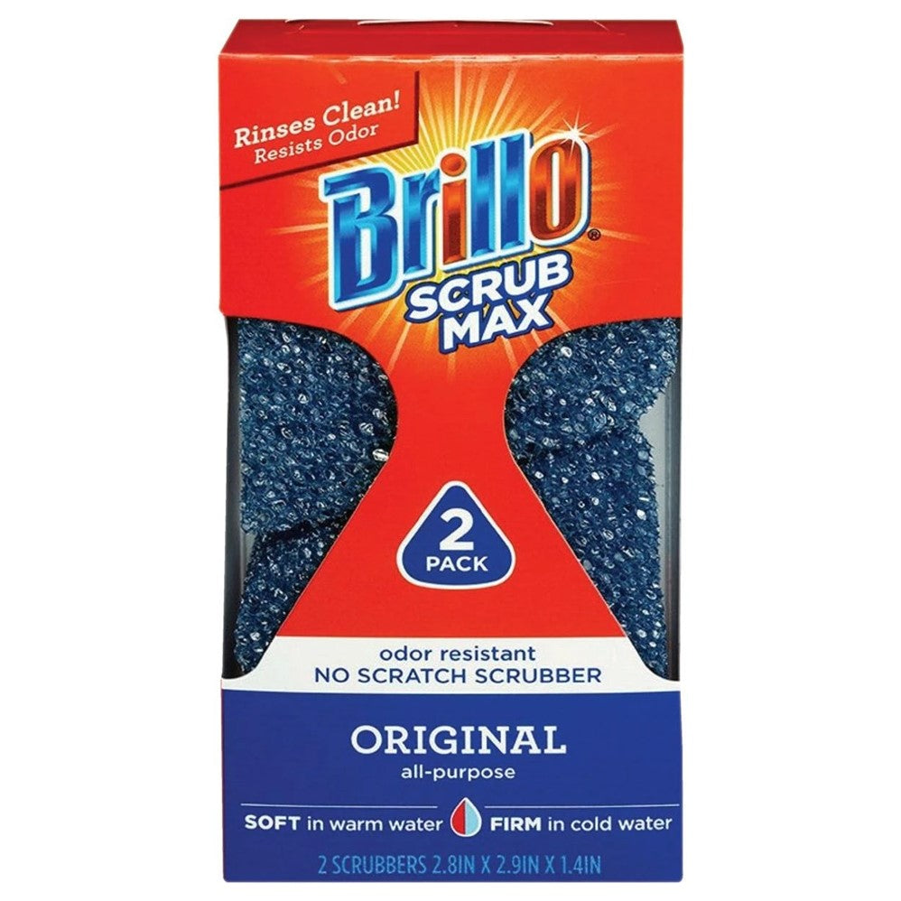 Brillo Scrub Max Original All-Purpose Scrub Sponge - 2ct/6pk