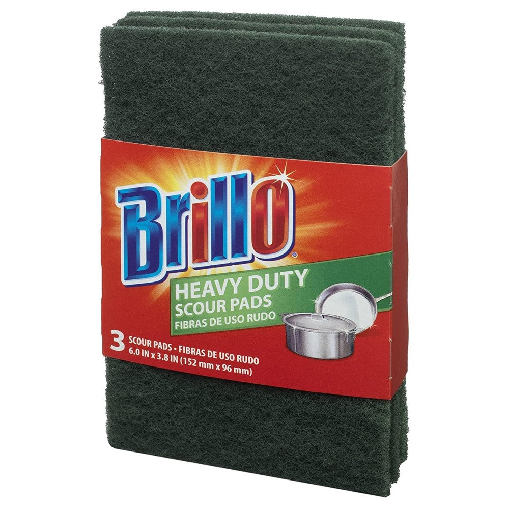 Brillo Heavy Duty Scour Pads - 3ct/8pk