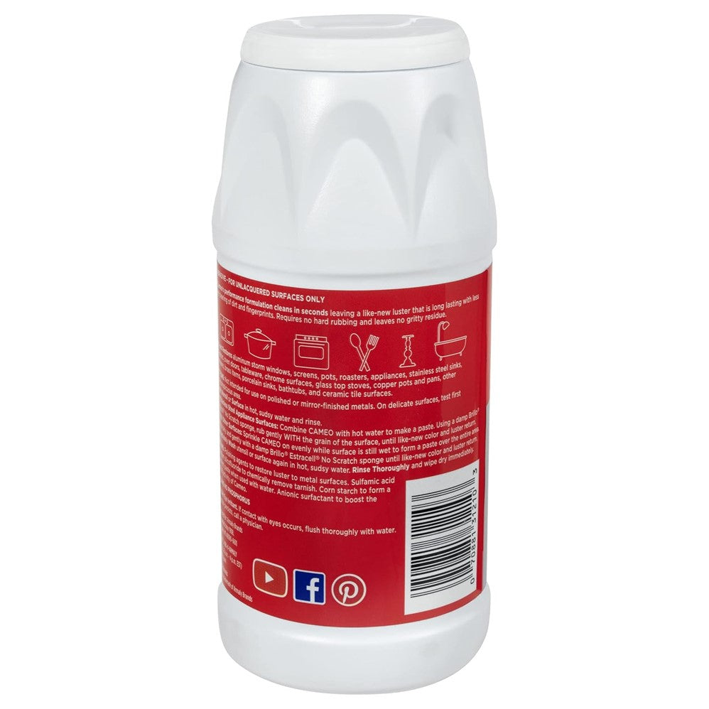 Brillo Cameo Aluminum & Stainless Steel Cleaner - 10oz/6pk