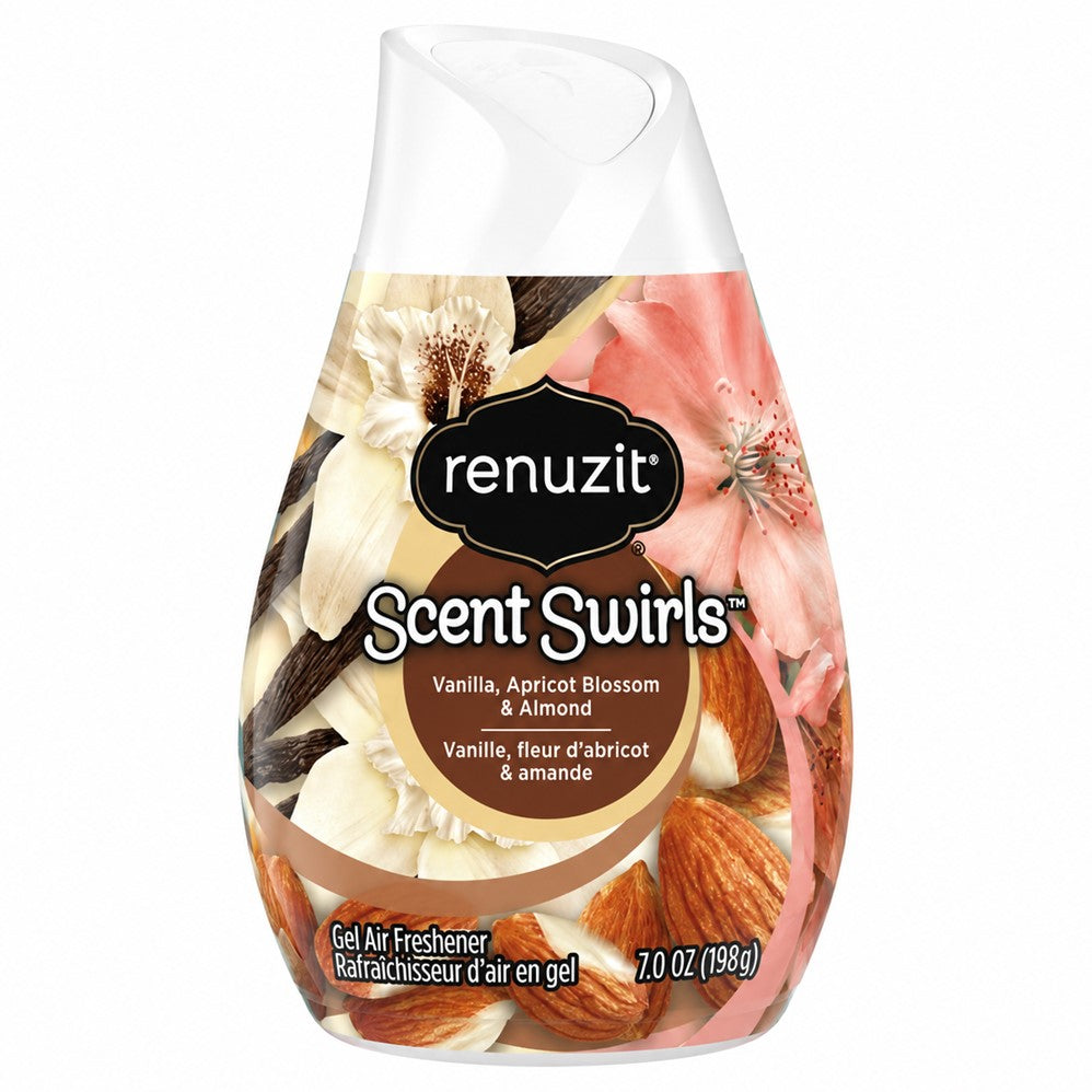 Renuzit Adjustable Air Freshener Vanilla Apricot Blossom & Almond - 7oz/12pk