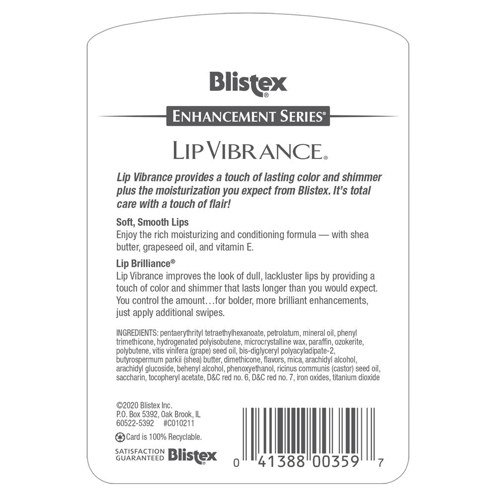 Blistex Lip Vibrance - 0.13oz/12pk