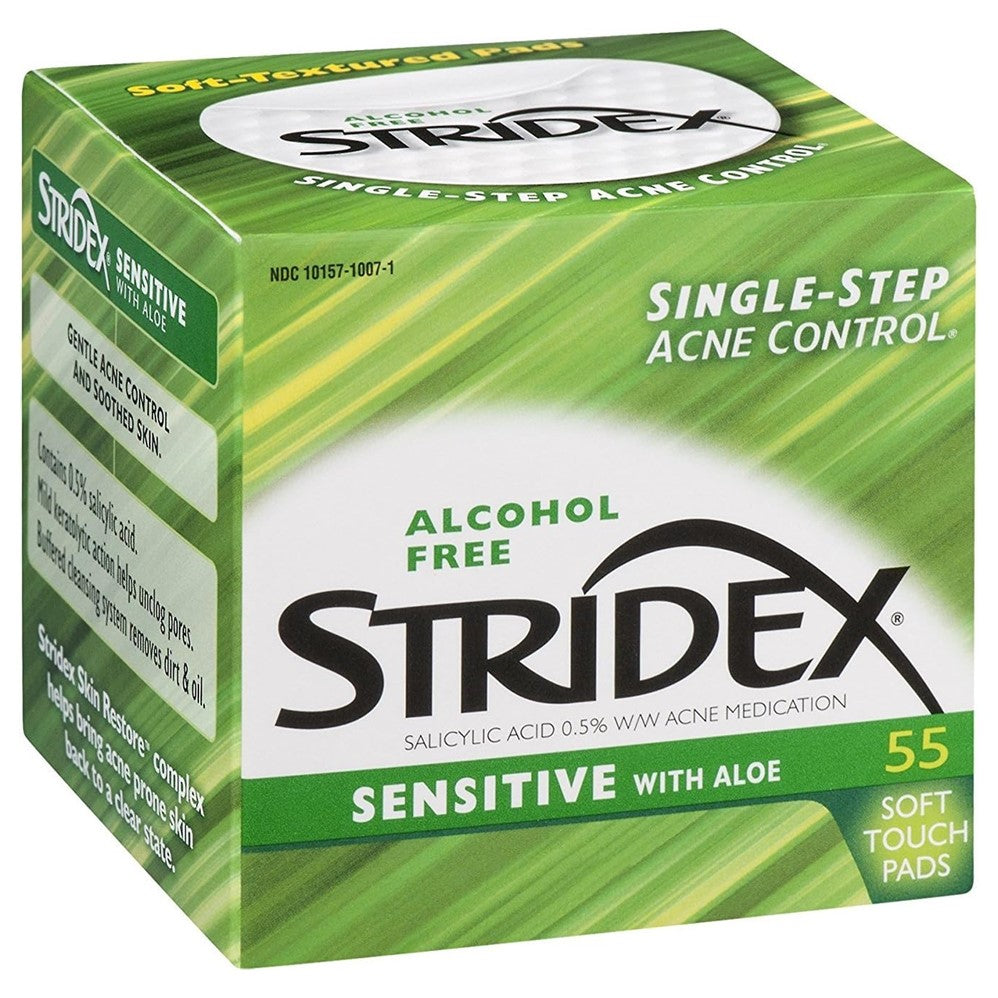 Stridex Medicated Pads Maximum - 55ct/12pk
