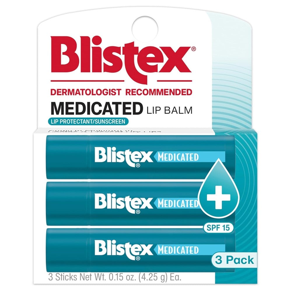Blistex Medicated Lip Balm Value Pack - .15oz/6pk
