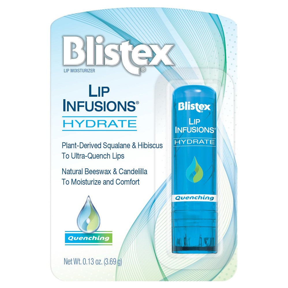 Blistex Lip Infusions Hydrate - 0.13oz/6pk