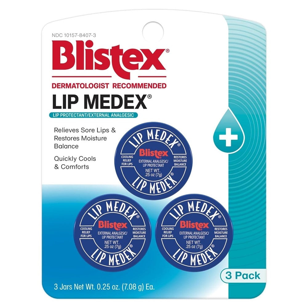 Blistex Lip Medex Jar - 3ct/12pk