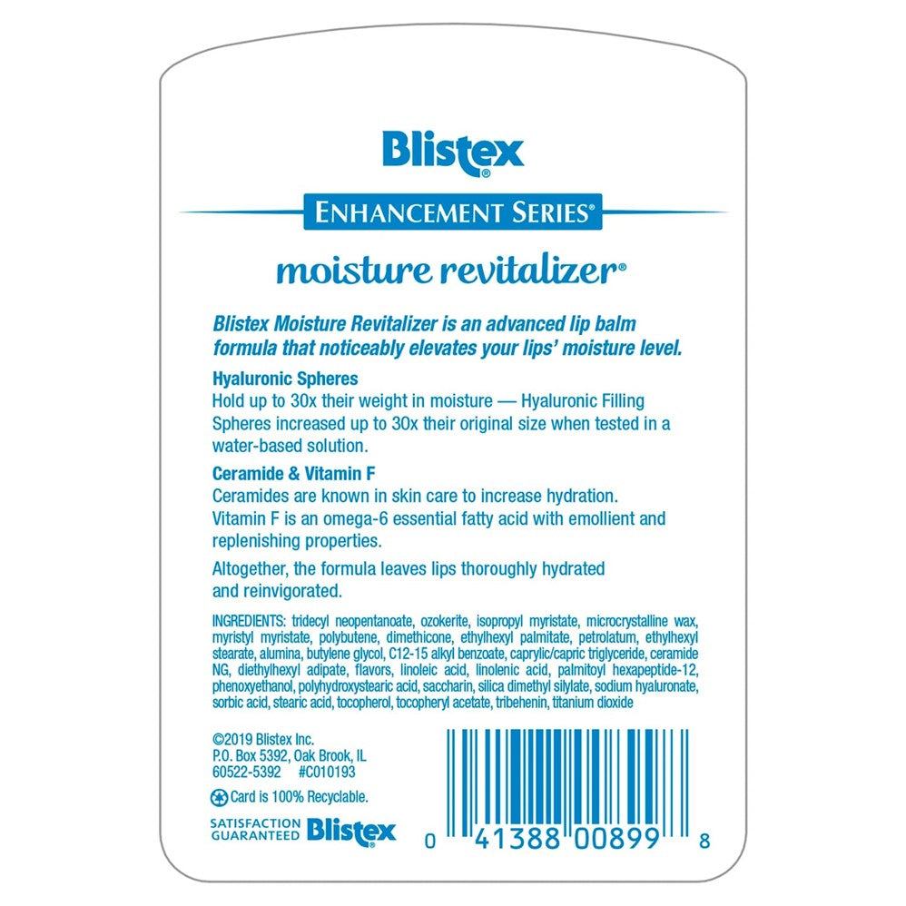 Blistex Moisture Revitalizer - .13oz/6pk