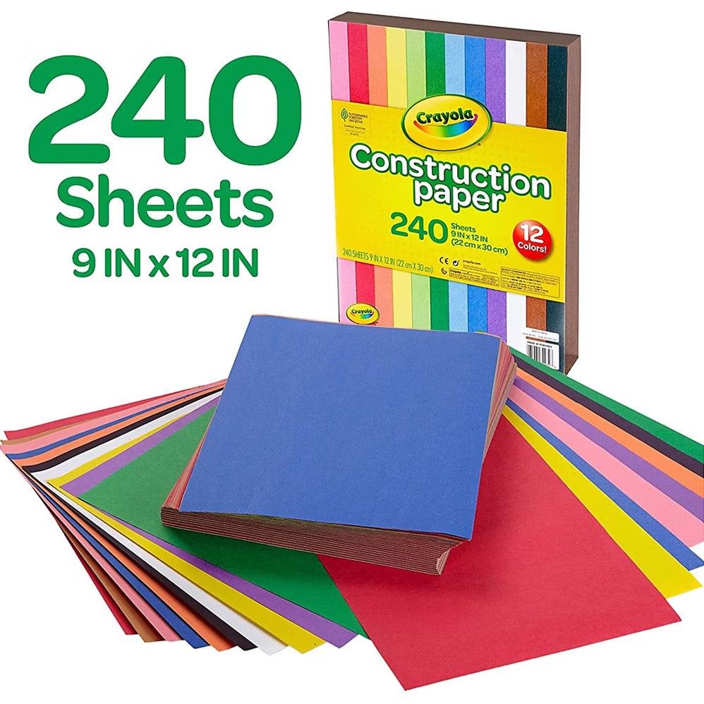 Crayola Construction Paper - 240ct/1pk
