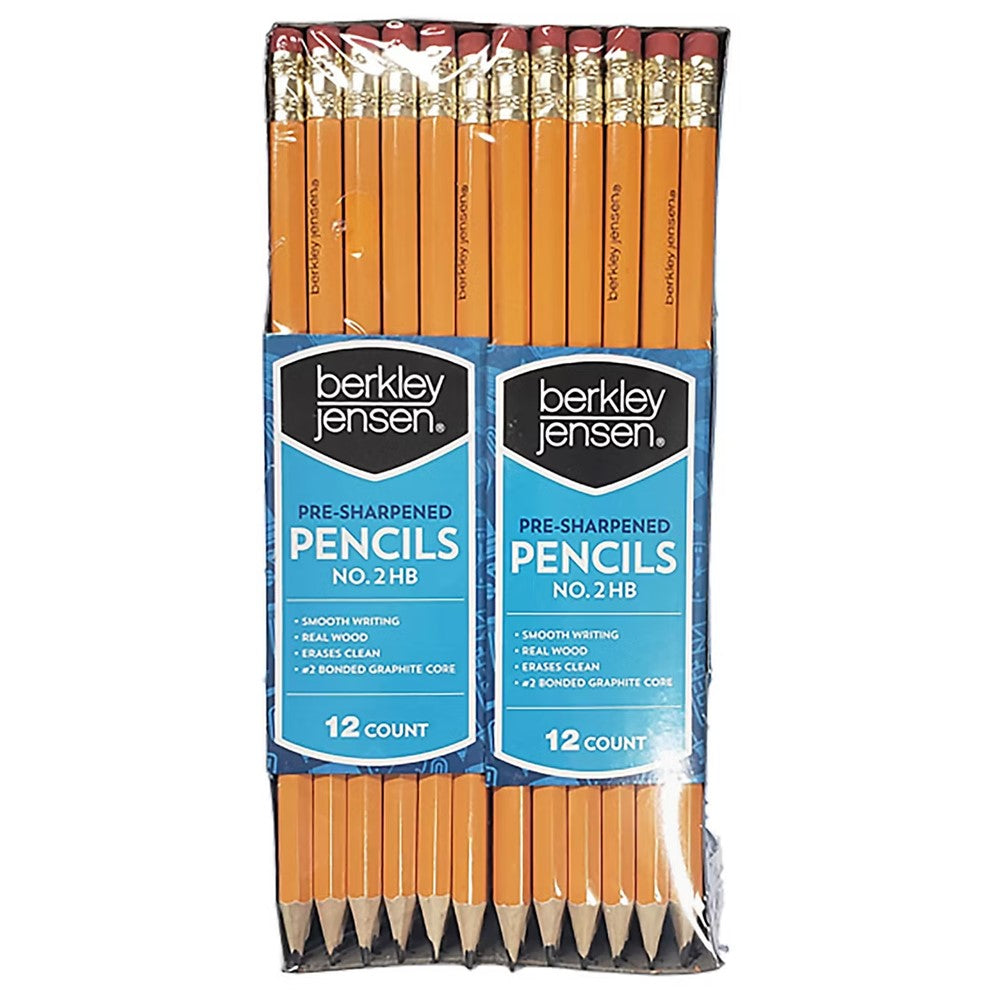 Berkley Jensen HB #2 Pencils - 96ct/1pk