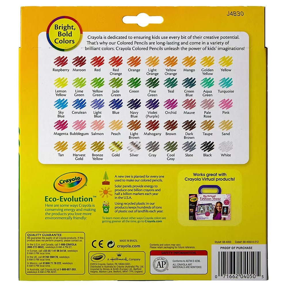 Crayola Colored Pencils - 50ct/1pk