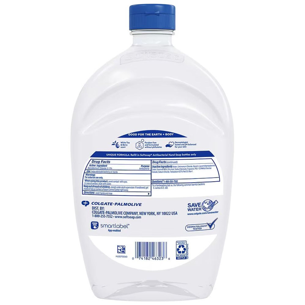 Softsoap Liquid Hand Soap White Tea & Berry Refill - 50oz/3pk