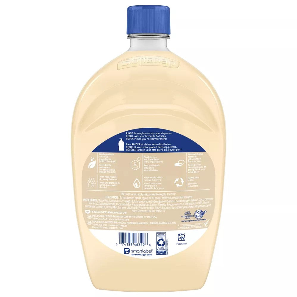 Softsoap Liquid Hand Soap Milk & Honey Refill - 50oz/3pk