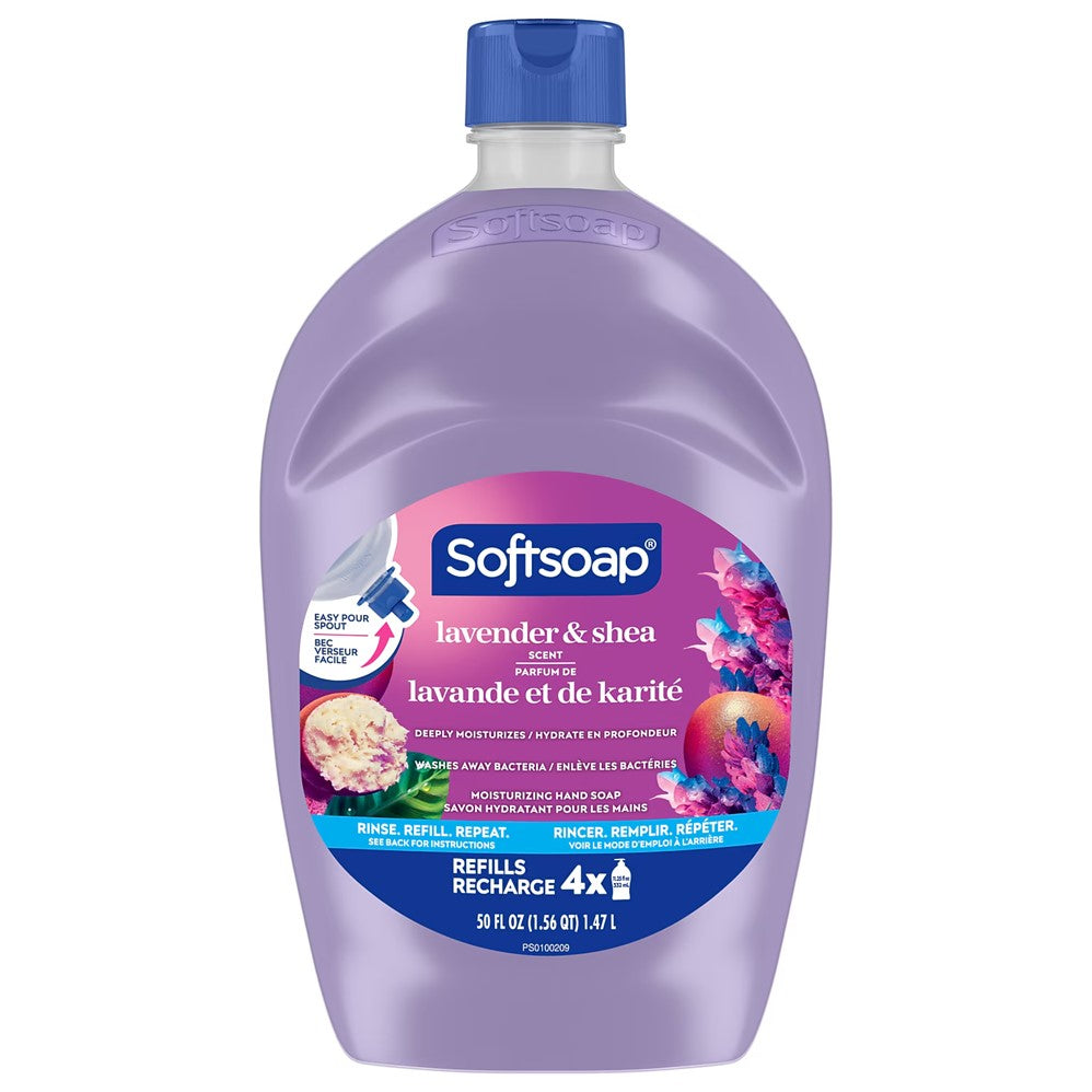 Softsoap Liquid Hand Soap Lavender & Shea Refill - 50oz/3pk
