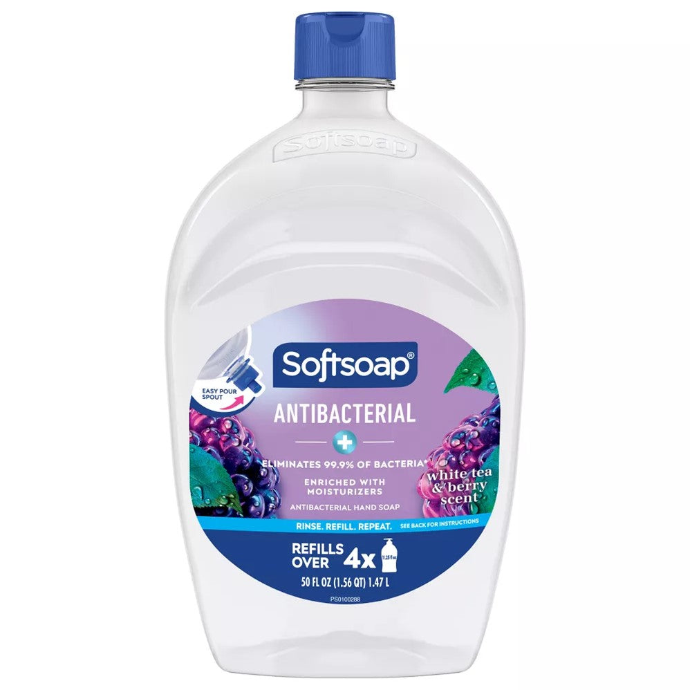 Softsoap Liquid Hand Soap White Tea & Berry Refill - 50oz/3pk