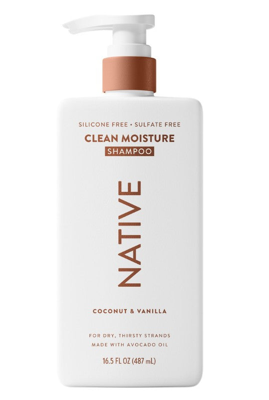 Native Moisturizing Shampoo Coconut & Vanilla - 16.5oz/6pk