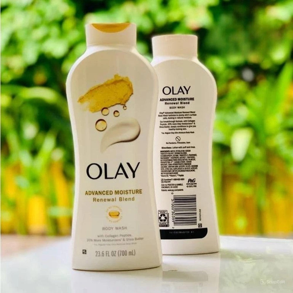 Olay Advanced Moisture Renewal Blend Body Wash - 23.6oz/4pk