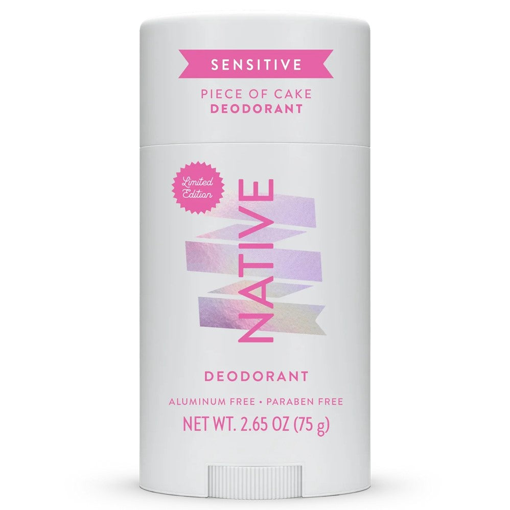 Native Piece of Cake Sensitive Deodorant - 2.65oz/12pk