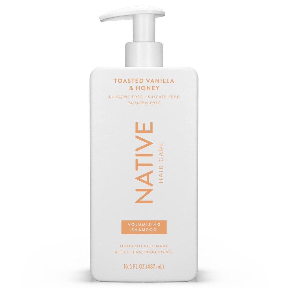 Native Toasted Vanilla & Honey Volumizing Shampoo - 16.5oz/6pk