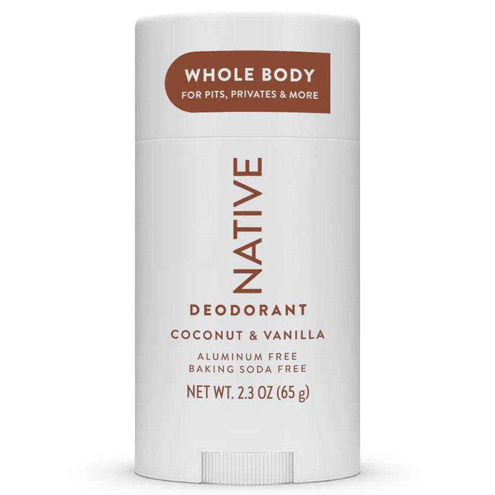 Native Coconut & Vanilla Whole Body Deodorant - 2.3oz/12pk