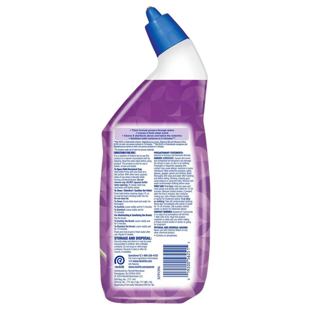 Lysol Toilet Bowl Cleaner - Brand New Day Lavender & Cotton Blossom - 24oz/9pk
