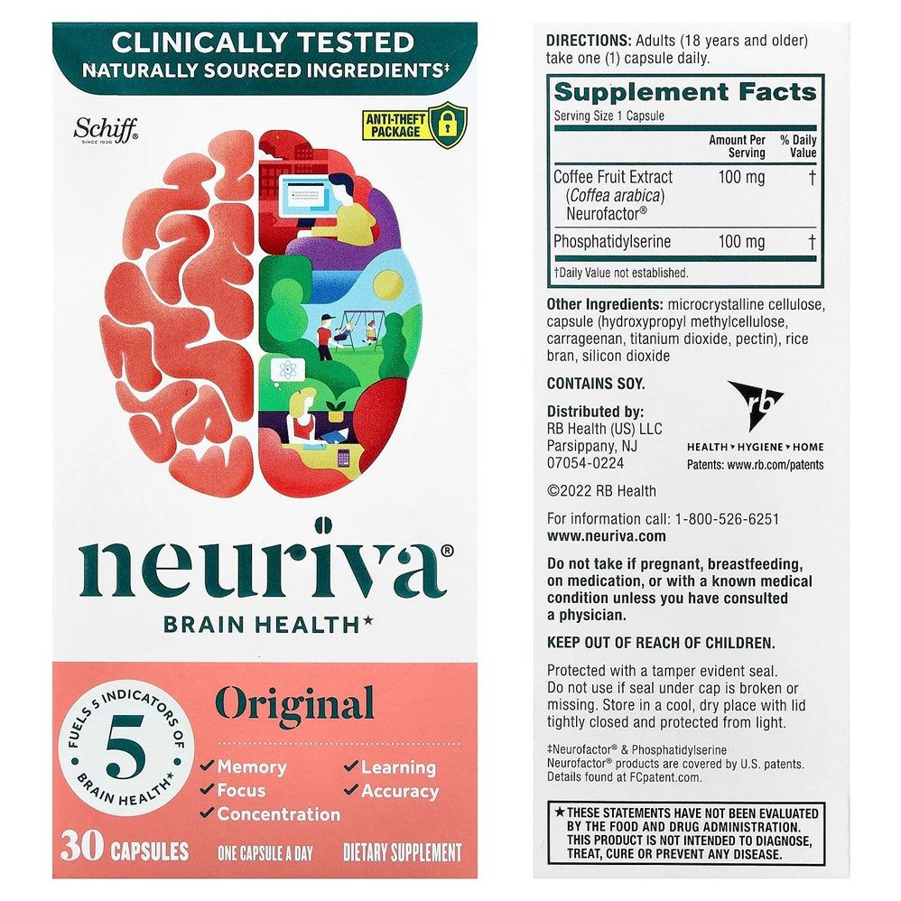 Neuriva Brain Performance Original - 30ct/12pk