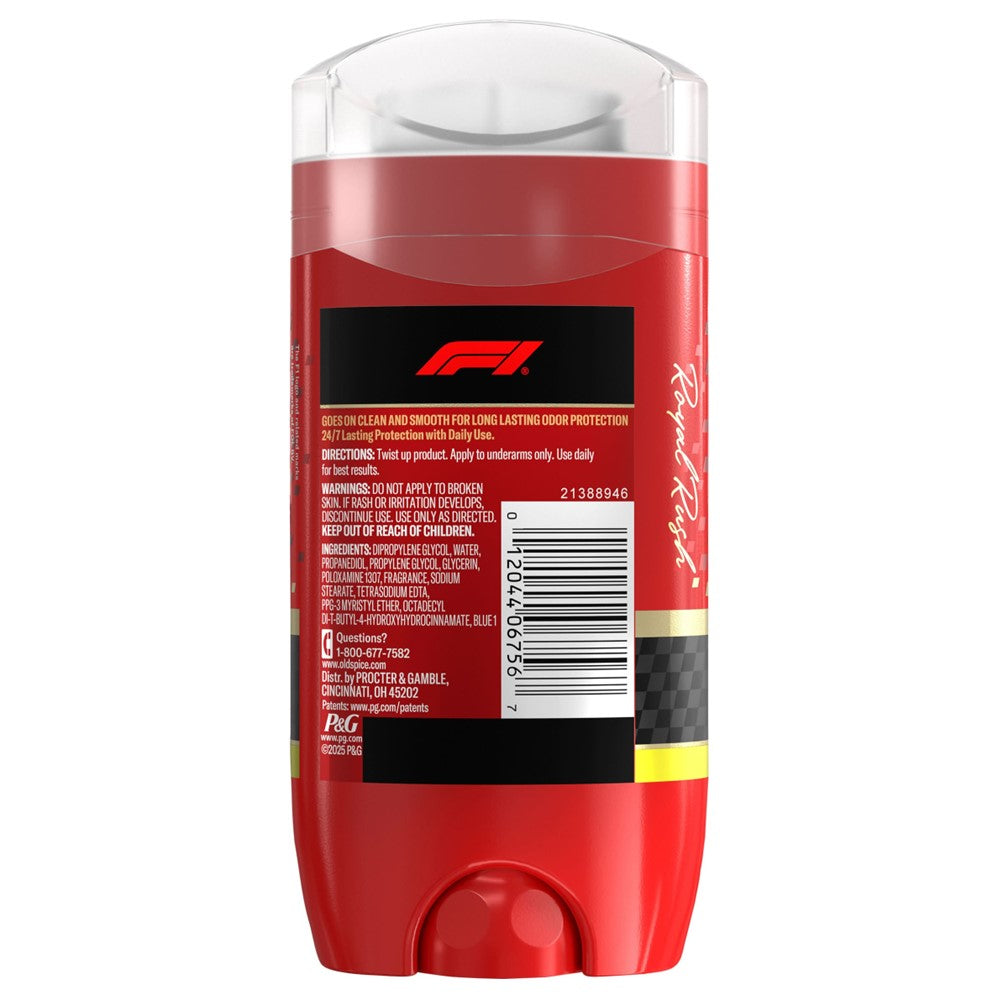 Old Spice F1 Royal Rush Deodorant - 3oz/12pk