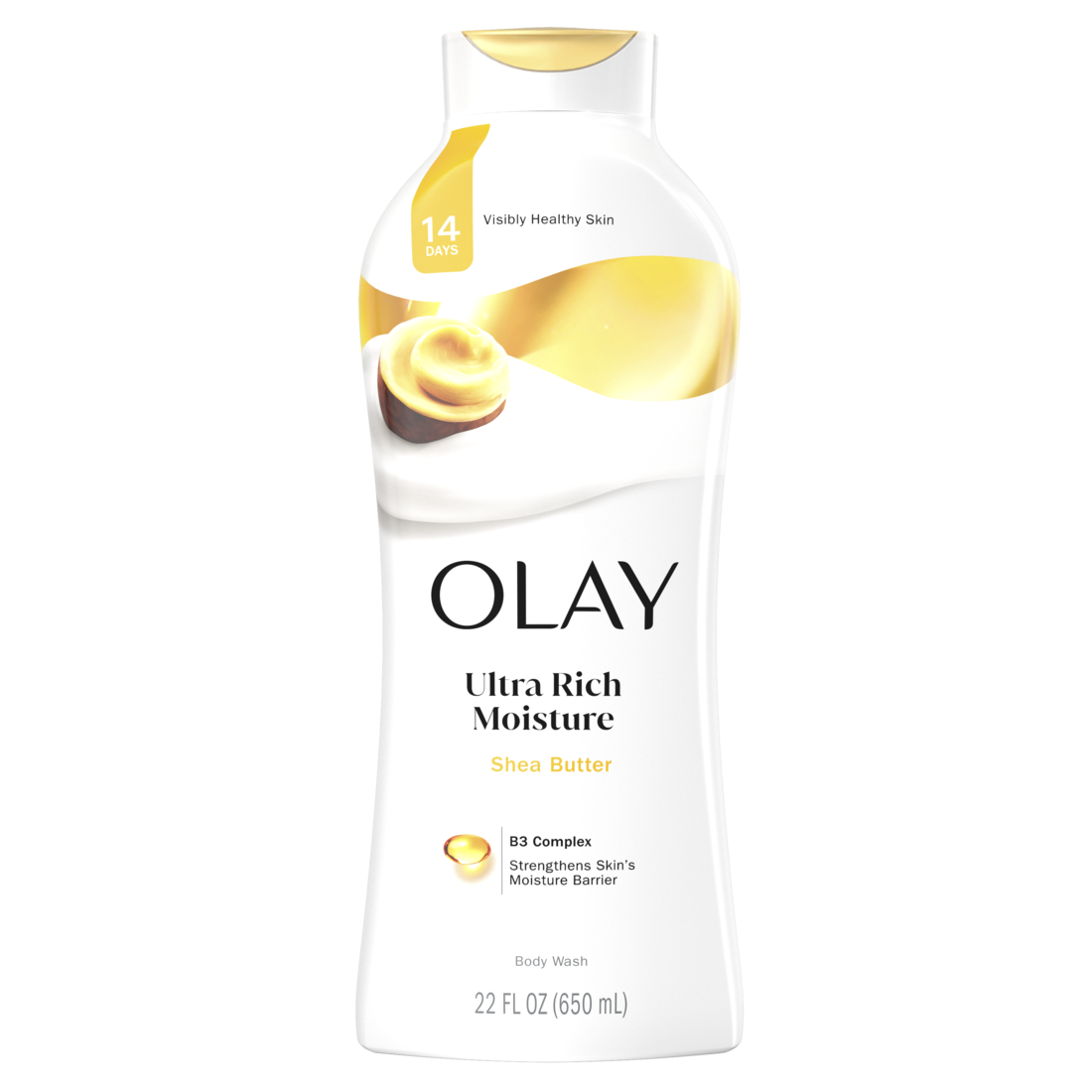 Olay Ultra Moisture Body Wash with Shea Butter - 22oz/4pk