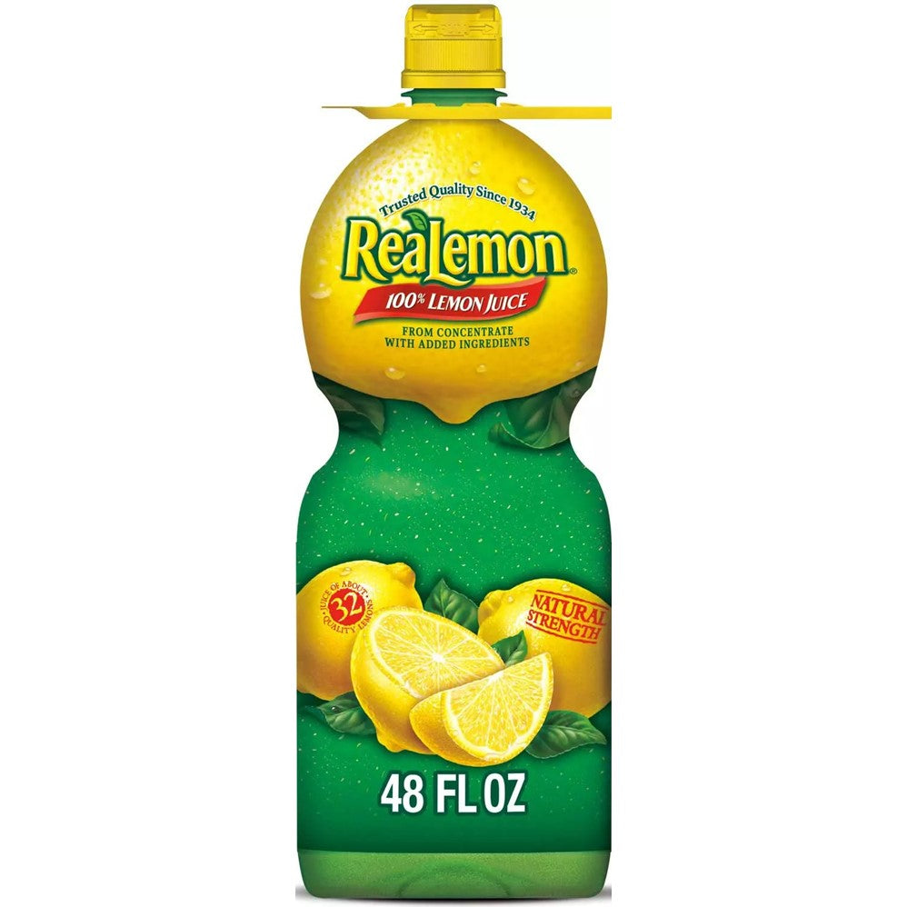 ReaLemon Natural Lemon Juice - 48oz/8pk