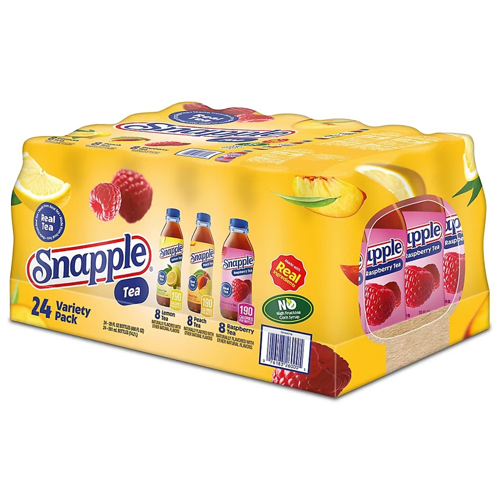 Snapple Tea Variety Pack - 20oz/24pk