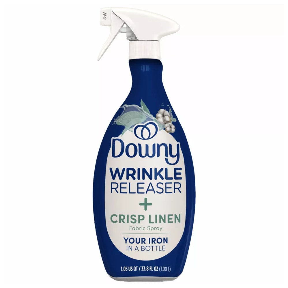 Downy Wrinkle Releaser Crisp Linen - 33.8oz/4pk