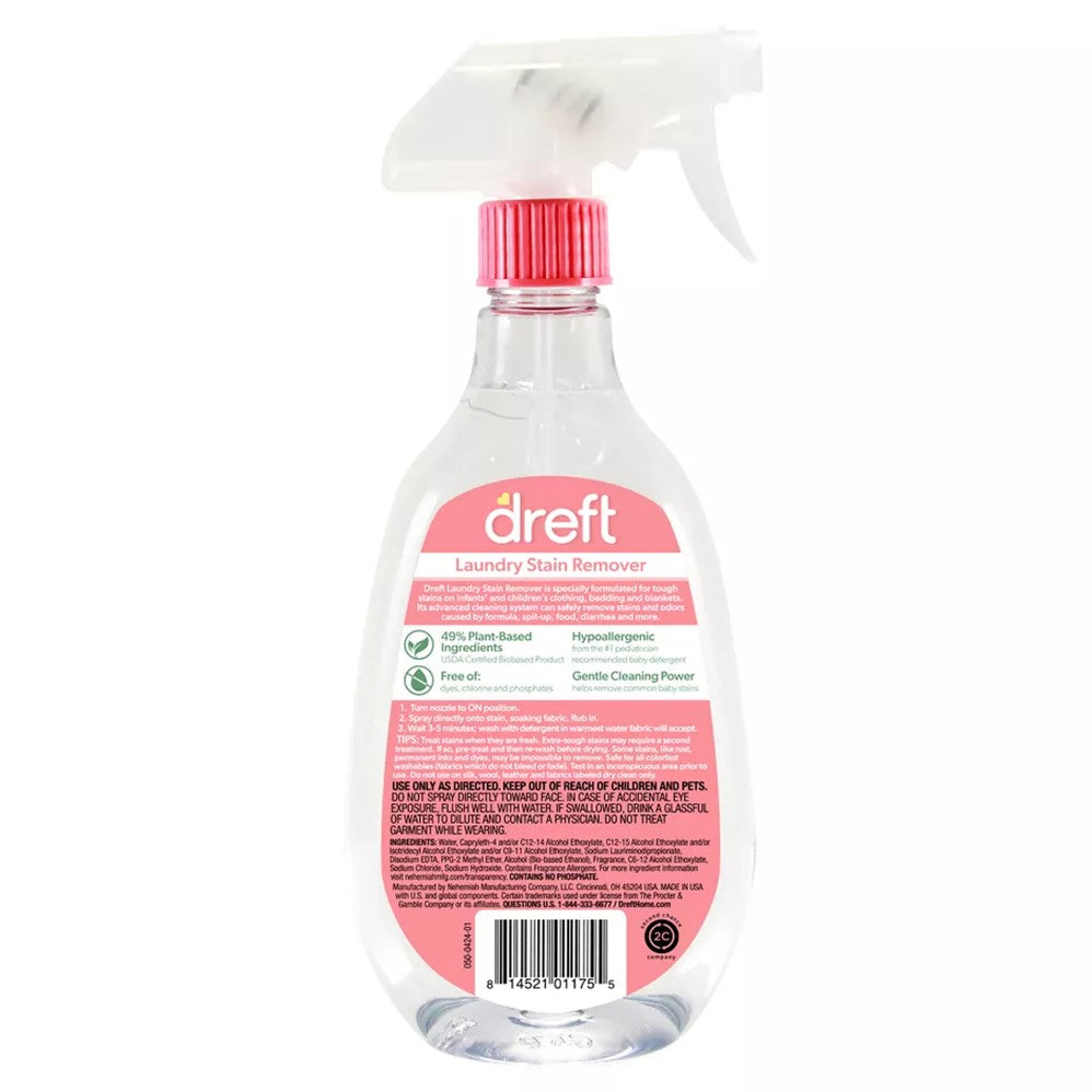 Dreft Laundry Stain Remover - 24oz/4pk