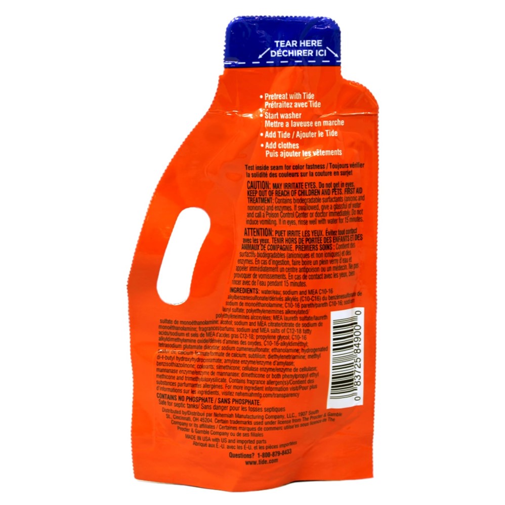 Tide Liquid Laundry Detergent Single Load - 1.46oz/24pk