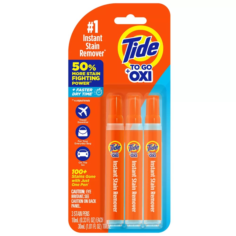 Tide To Go Pen Instant Stain Remover - 3ct/6pk