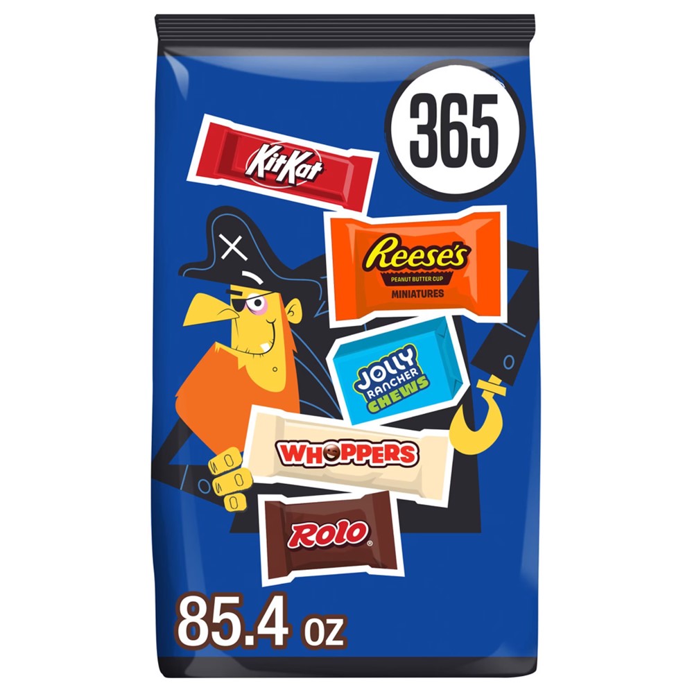 Hershey's Halloween Miniatures Chocolate & Sweets Candy Variety Pack - 365ct/1pk