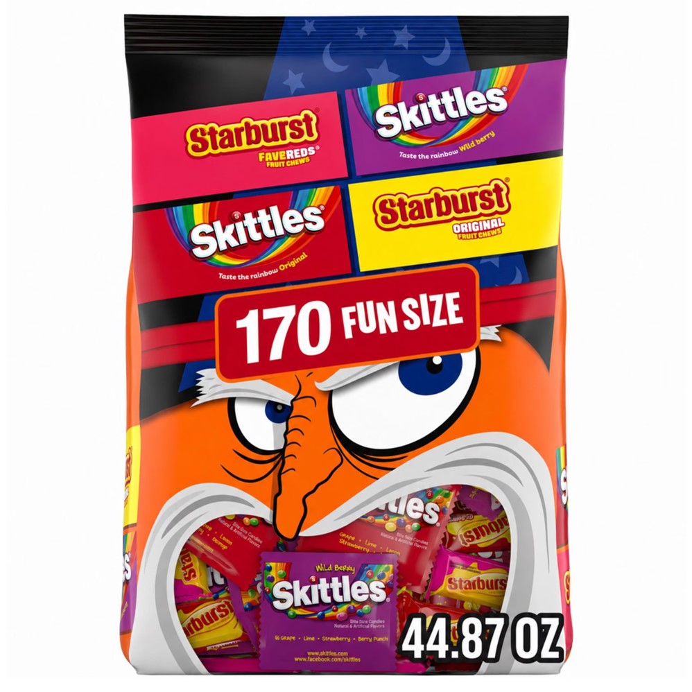 Mars Halloween Fun Size Candy Variety Pack - 170ct/1pk