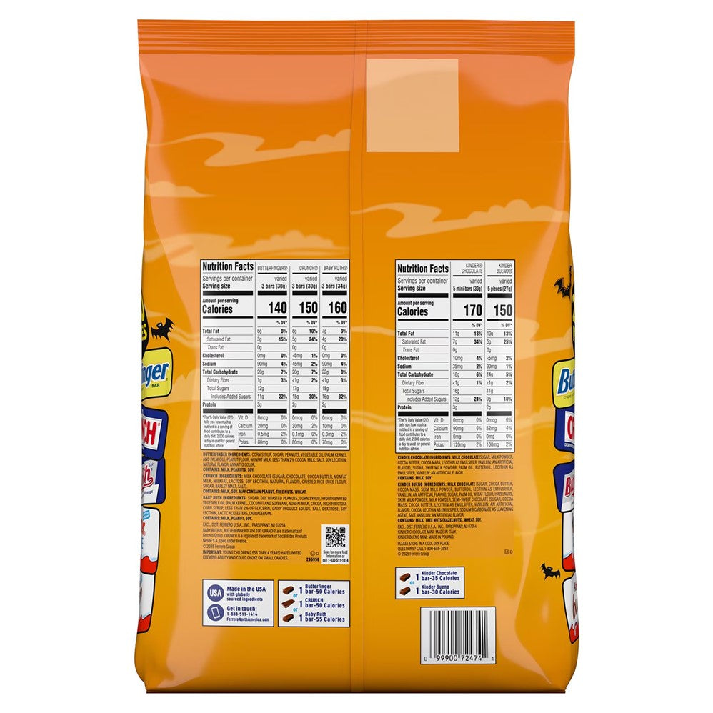 Ferrero Halloween Candy Variety Pack - 200ct/1pk