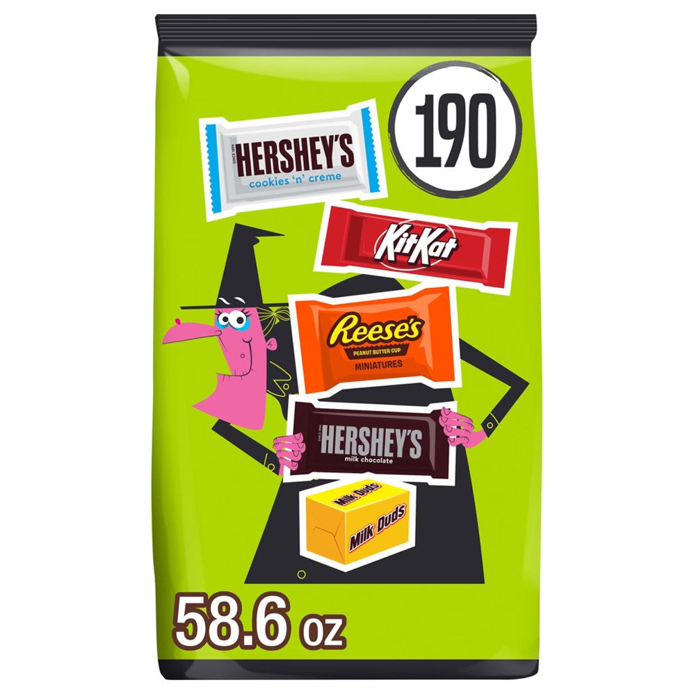 Hershey's Halloween Miniatures Chocolate Candy Variety Pack - 190ct/1pk